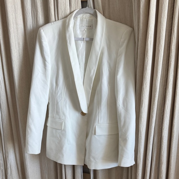 Zara Ivory Blazer - Picture 4 of 6